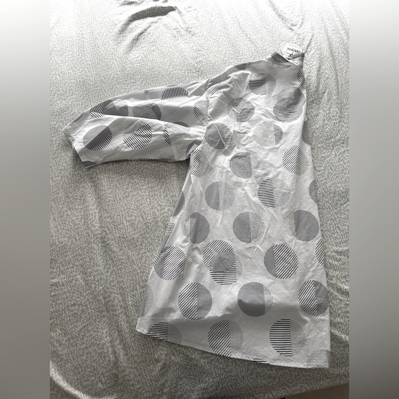 Patrizia Luca White and Black Polka Dot Blouse - Picture 6 of 6